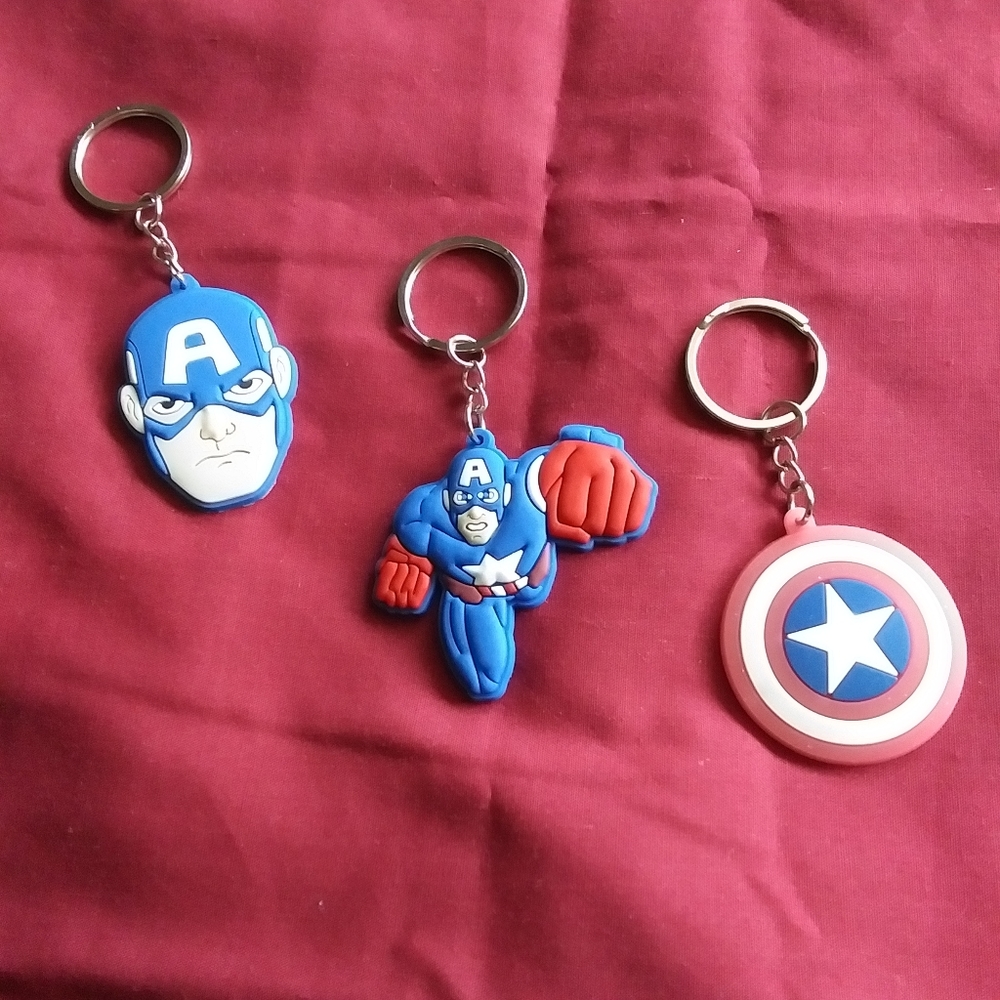 Superohero keychains (Captain America)